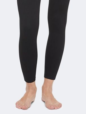 HUE Pique Leggings (Large, Black)