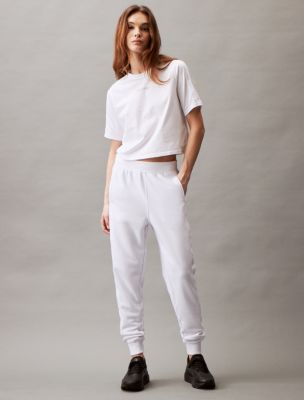 Calvin Klein Joggers Women Grey Pants Sweatpants Ladies Lounge Joggers Size  S