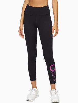 Calvin Klein Logo High-Waist 7/8 Length Leggings