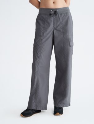Performance Wide Leg Cargo Pants, Forged Iron