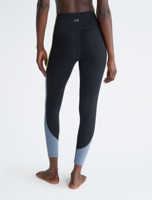 CALVIN KLEIN $59 Womens New Black Active Wear Leggings S B+B
