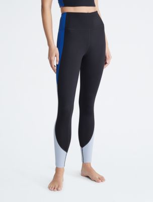 Compression Leggings Color Block - Fitness High Rise Performance