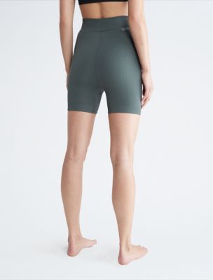 CK Sport Seamless Ribbed Bike Shorts | Calvin Klein® USA