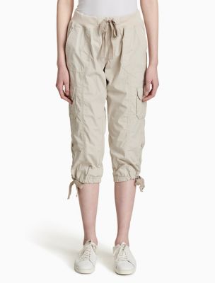 calvin klein cargo capris