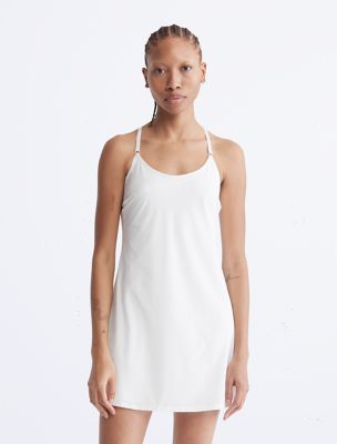 Calvin klein hot sale halter gown