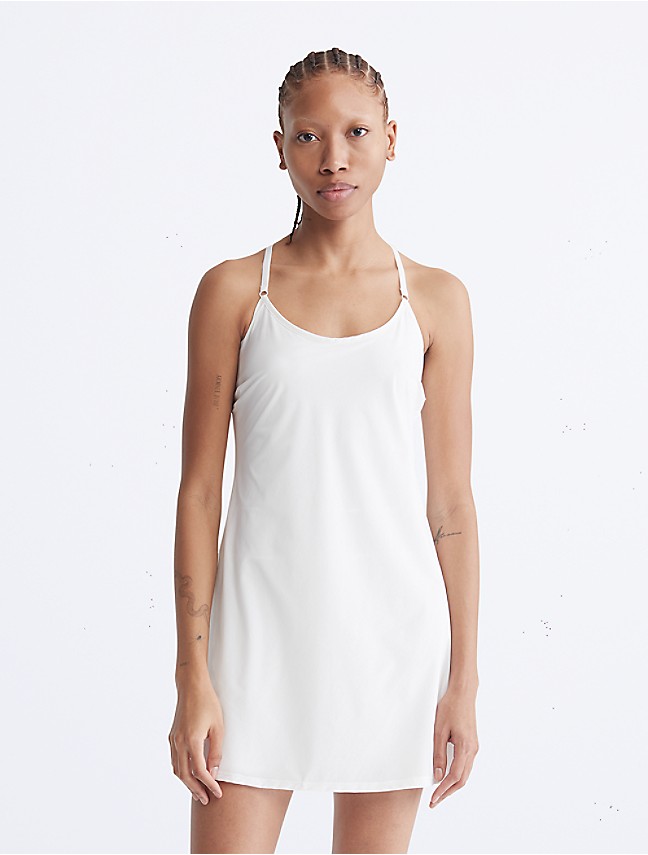 Calvin Klein Performance Strappy Tank Dress Gray Size XL MSRP $90
