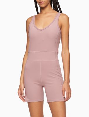 Calvin Klein Women's Performance Embrace Low Impact V-Neck Strappy