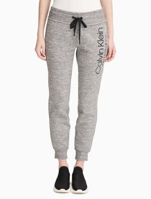 performance logo tape drawstring joggers