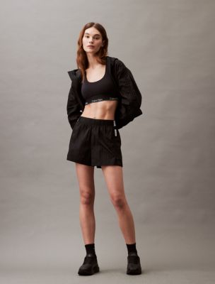 CK Sport Future Icon Crinkle Nylon Woven Shorts