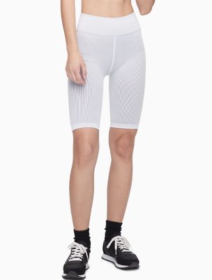 Performance Ribbed High Waist Bike Shorts