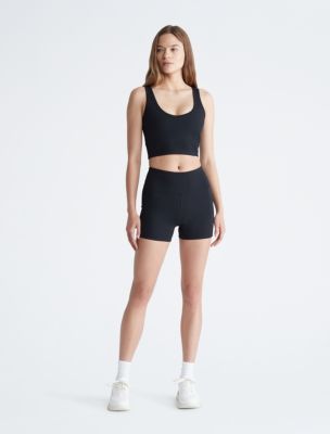 Calvin klein high waisted shorts hot sale