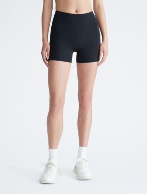 Performance Embrace High Waist Bike Shorts, Black