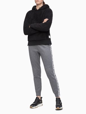 calvin klein sherpa sweater