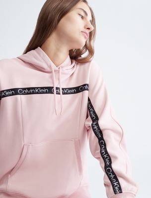 Calvin Klein Performance Logo Tape Long Sleeve Hoodie In Black |  craft-ivf.com
