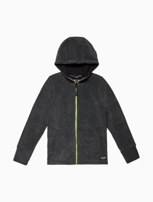 calvin klein performance zip hoodie