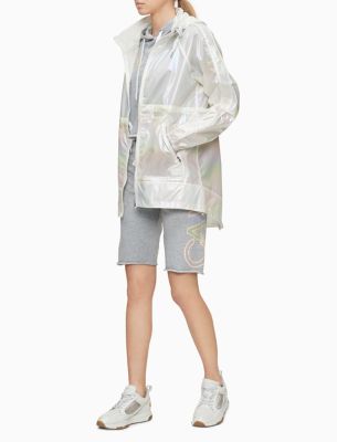 calvin klein performance rain jacket