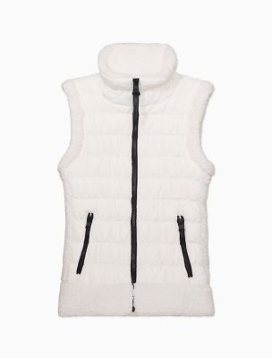 calvin klein performance puffer vest