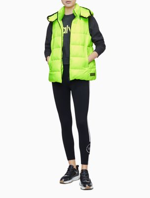 calvin klein jeans padded jacket with reflective technology