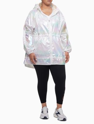 calvin klein reflective jacket womens