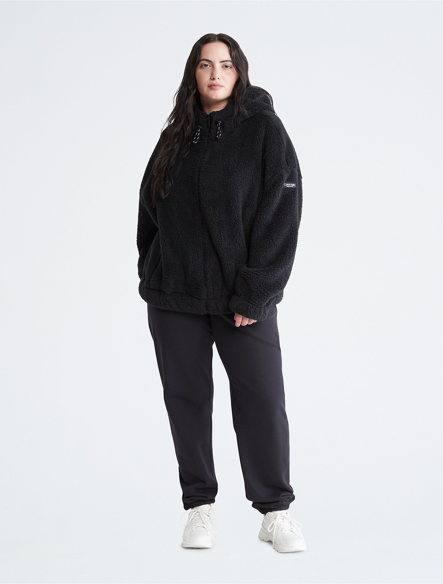 Performance Oversized Sherpa Jacket | Calvin Klein® Canada