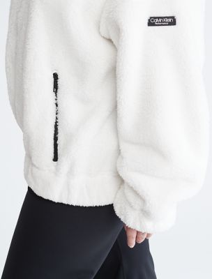Performance Oversized Sherpa Jacket | Calvin Klein