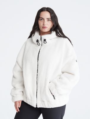 Performance Oversized Sherpa Jacket | Calvin Klein