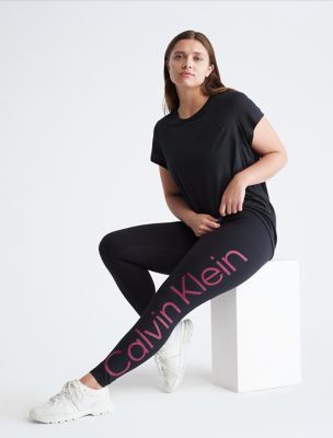 Calvin Klein Performance Womens Fitness Yoga Athletic Leggings Multi XL