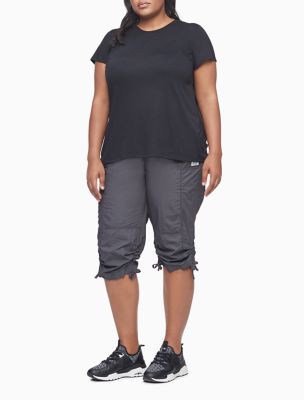 calvin klein performance cargo capris