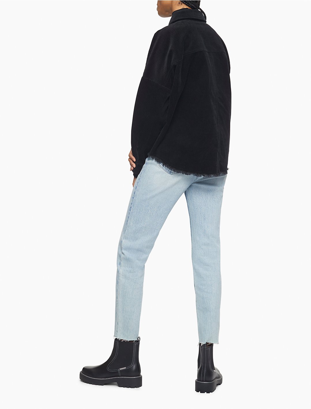 Corduroy Snap Front Shirt Jacket | Calvin Klein® USA