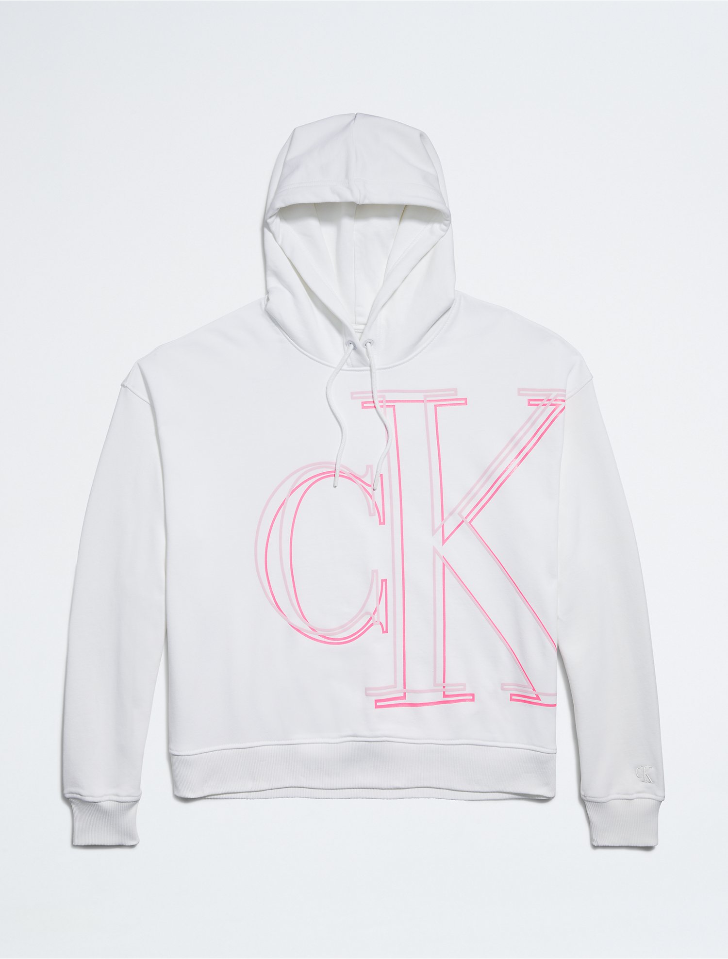 Boyfriend Fit Monogram Logo Hoodie | Calvin Klein