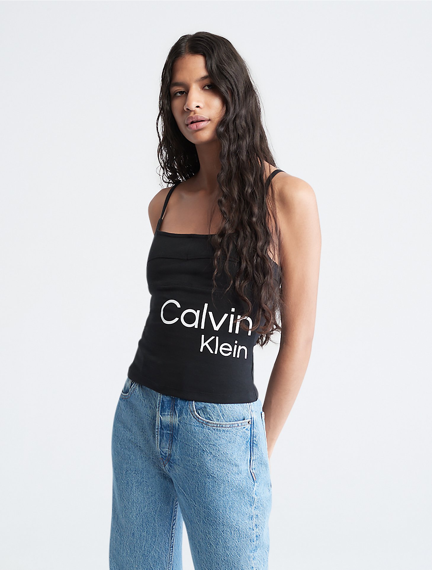 Corset Calvin Klein Logo Tank Top | Calvin Klein® USA