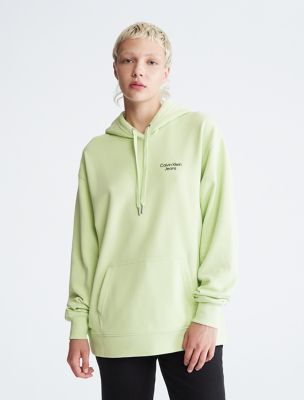 Calvin klein hot sale logo hoodie