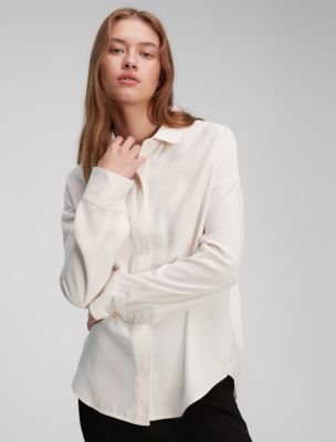 Soft Twill Relaxed Shirt