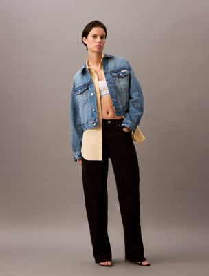 Thumbnail of Stretch Poplin Relaxed Fit Button-Down Shirt, Italian Straw