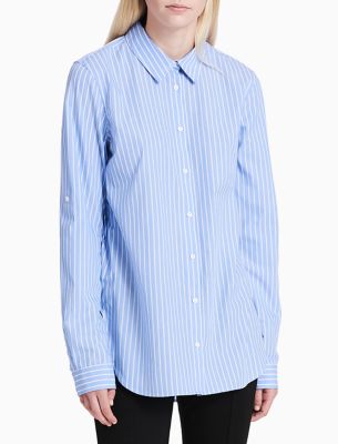 calvin klein shirt blue