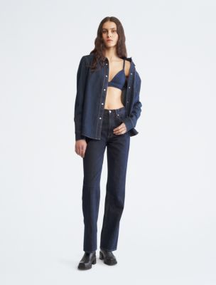 Indigo denim workwear jacket, Calvin Klein