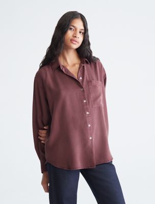calvin klein tops for women work