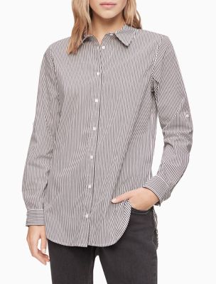 Striped Boyfriend Shirt | Calvin Klein® USA