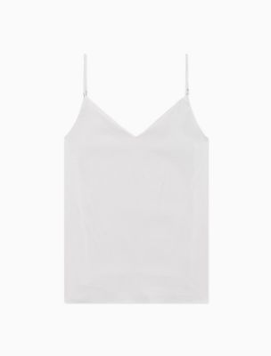 Image of Printed Strappy V-Neck Sleeveless Top
