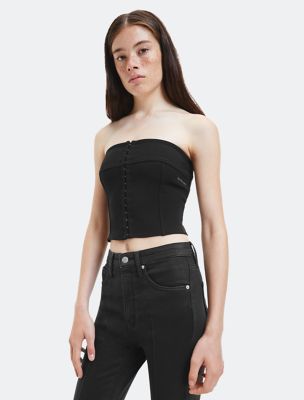 Bustier Top, Black