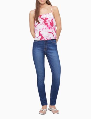 calvin klein tie dye jeans