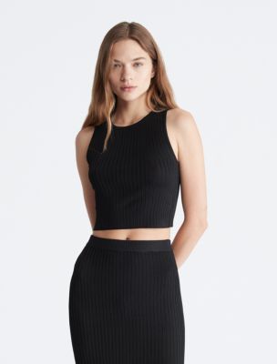 Calvin klein hotsell ribbed sweater