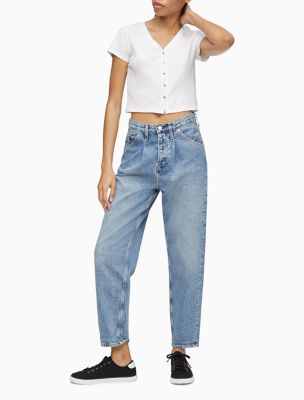 calvin klein women's short sleeve tops