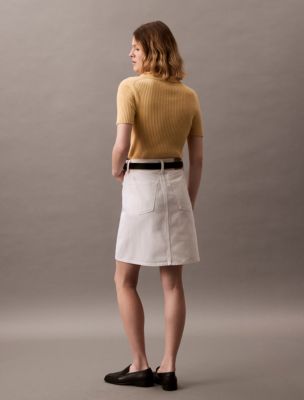 Thumbnail of Smooth Cotton Rib Sweater Polo Shirt, Sahara Sun