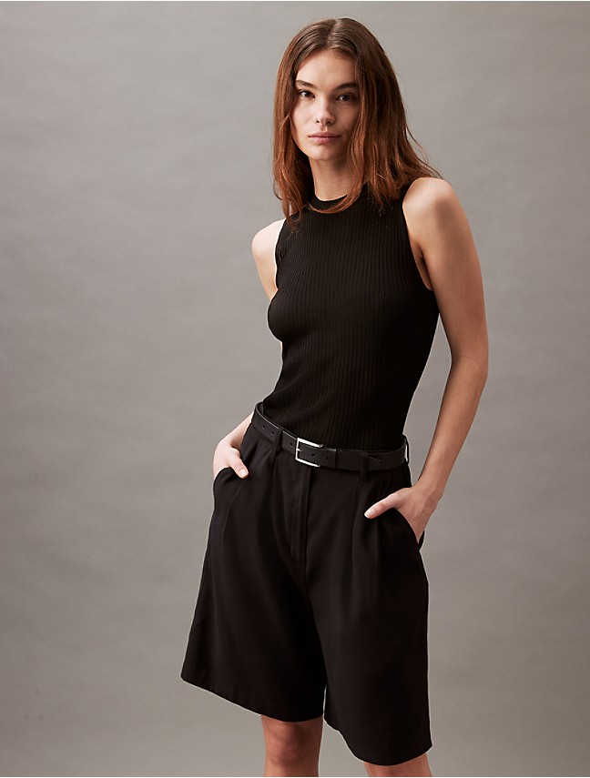 Calvin Klein Underwear Seductive Comfort w/ Lace Full Coverage Unlined Black