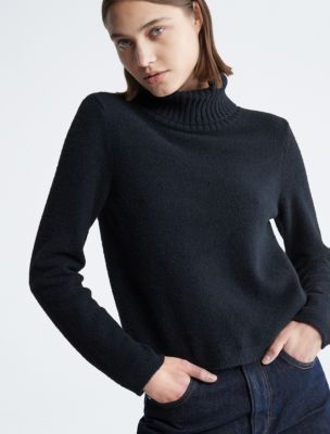 Plush Turtleneck Sweater Calvin Klein USA