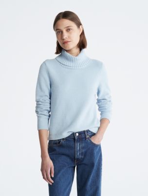 Plush Turtleneck Sweater Calvin Klein