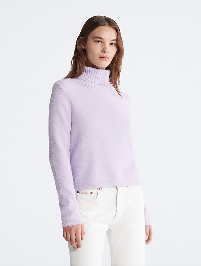 Merino Uplift Klein® | Turtleneck USA Wool Sweater Calvin Blend