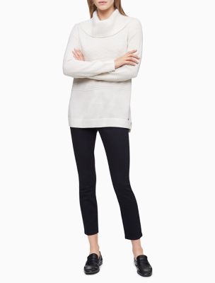 calvin klein cowl neck sweatshirt