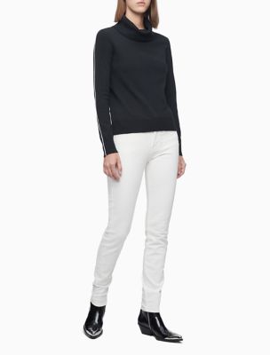 ck v neck sweater